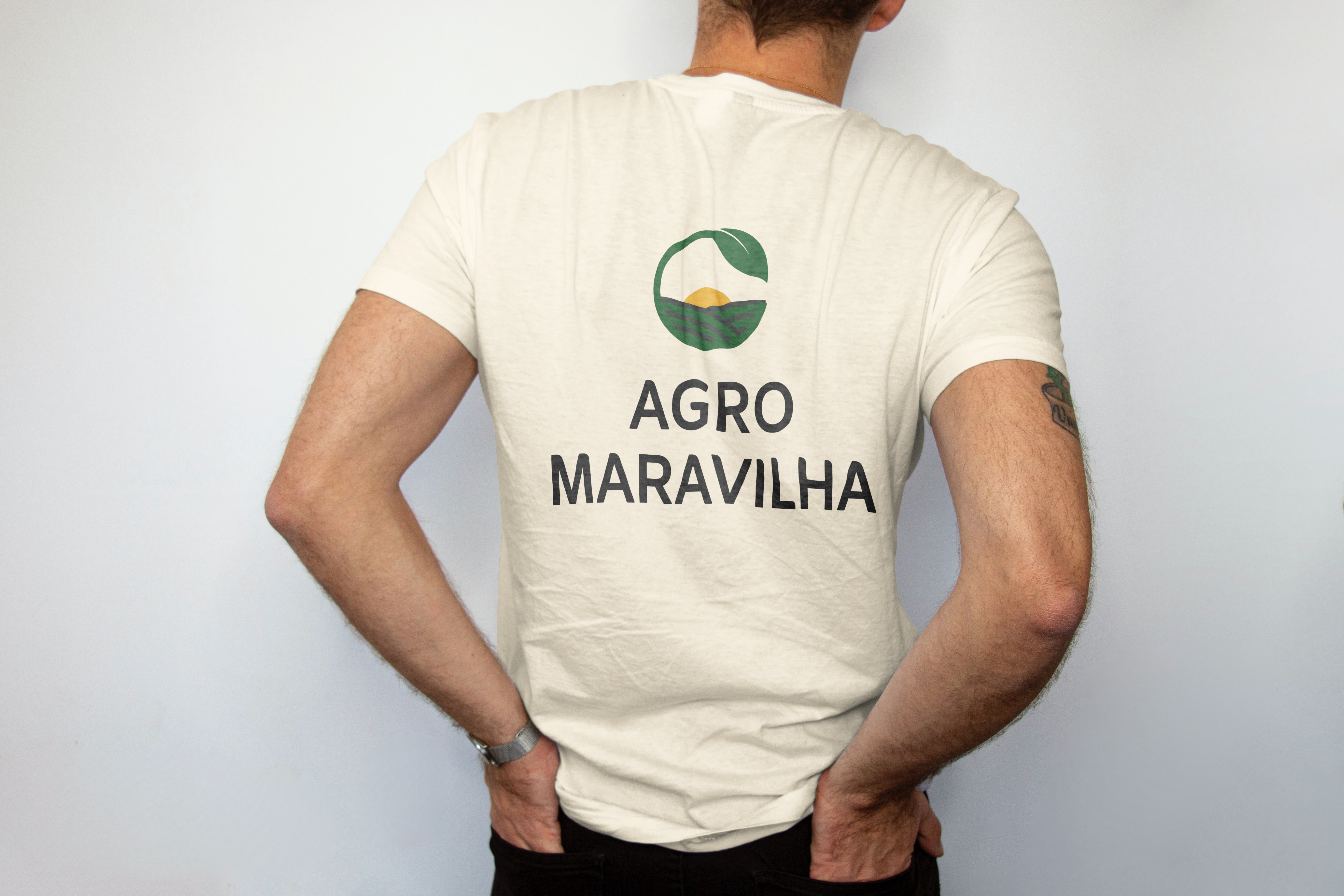 Camiseta costas Agro Maravilha